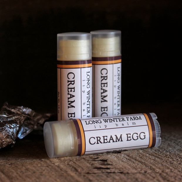 Cream Egg Lip Balm